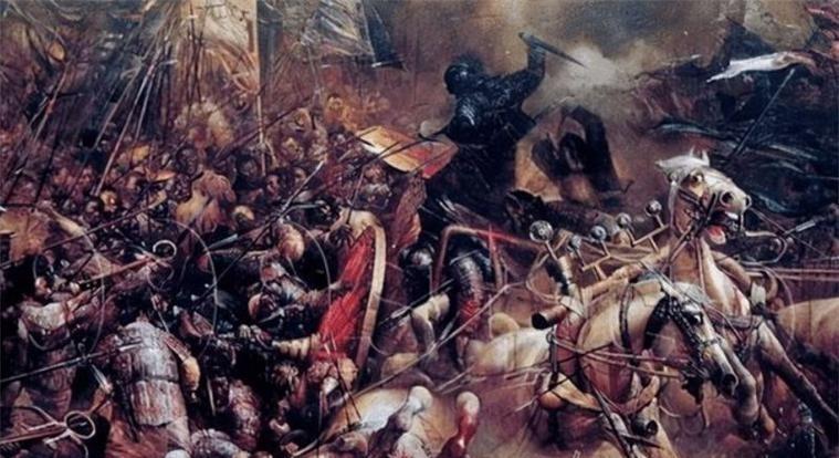 公元352年，定远（今安徽）城外，最后一批羯族士兵倒在血泊中。这支曾横行中原的游