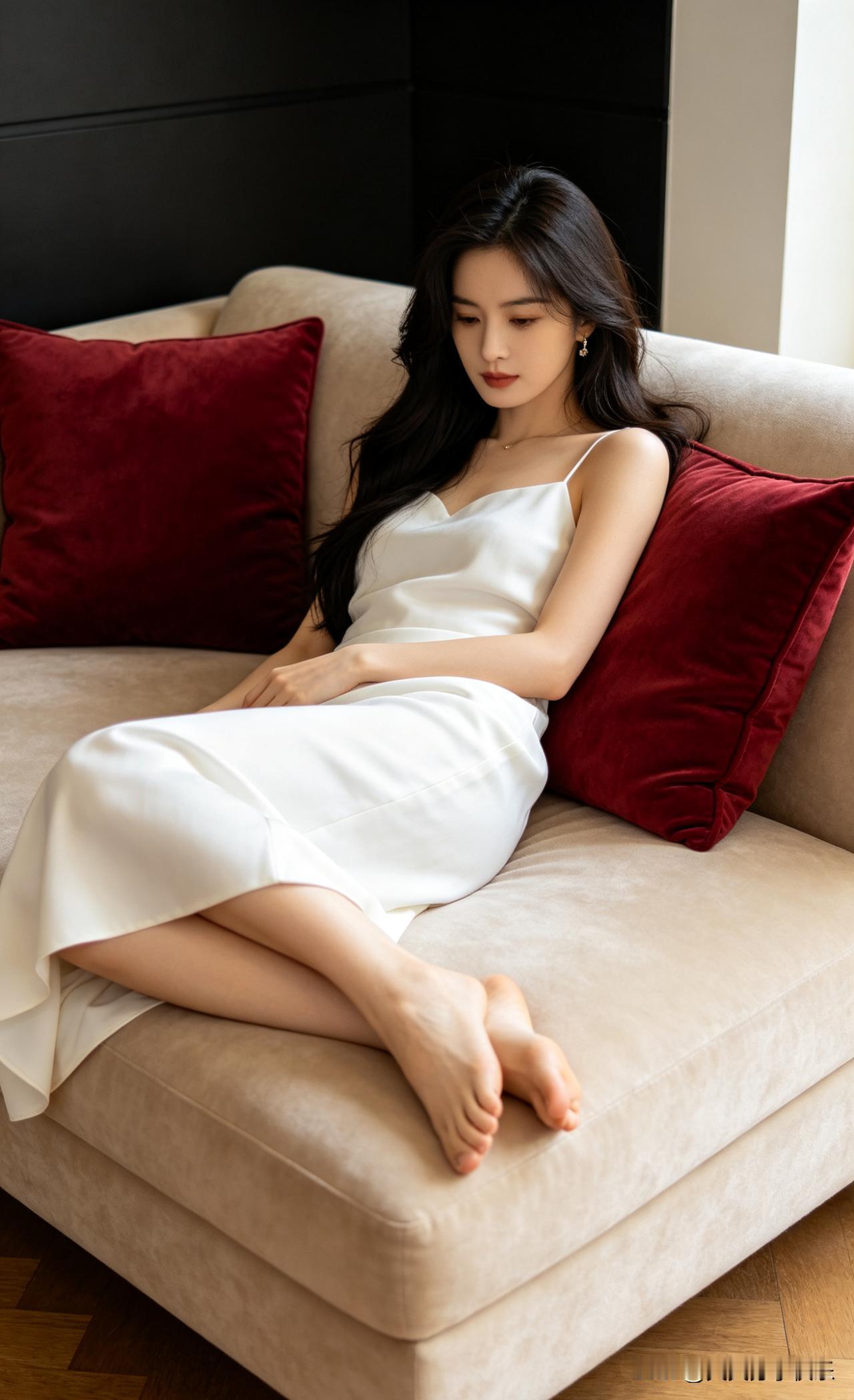 ai宝妈在沙发上休息。ai宝妈宝妈ai辣妈辣妈美女高清美女