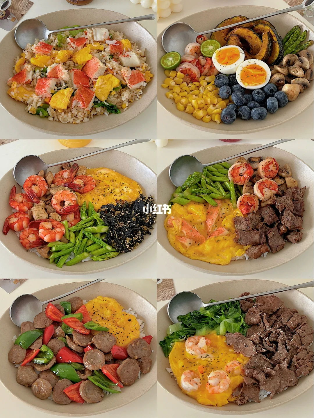 分享6款一人食盖饭｜生活化减脂不重样🍽️