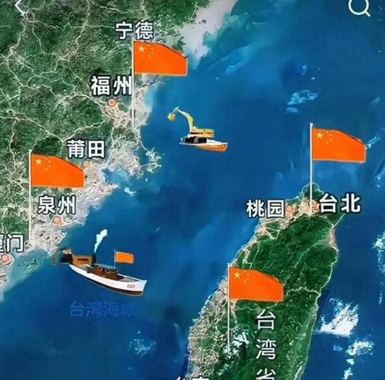 美国一直在拿台海搞事情，结果发现，台湾海峡不能进了，直接成为了中国的内海，要通过