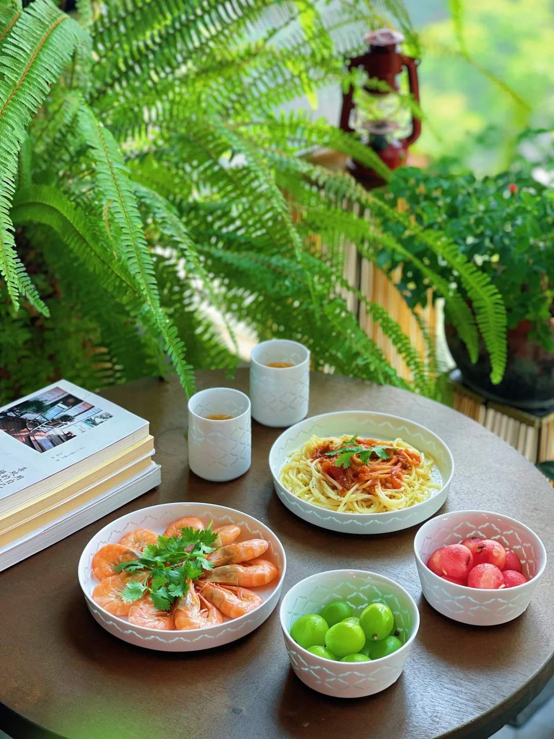 9m²阳台布置｜夏日宅家，小森林里用餐太棒了！