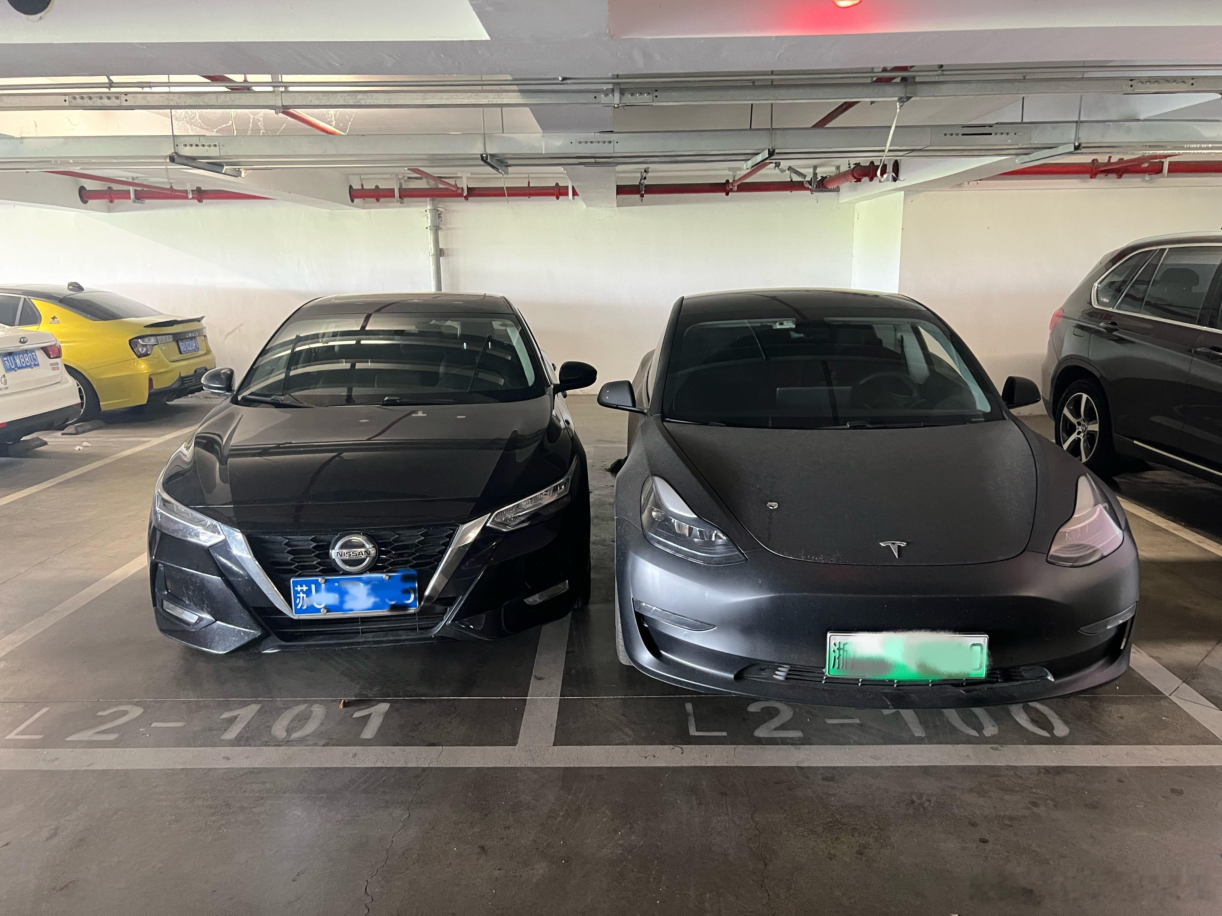为什么总有人这么停车[doge]自动泊车的含金量还在上升！新能源大牛说​​​