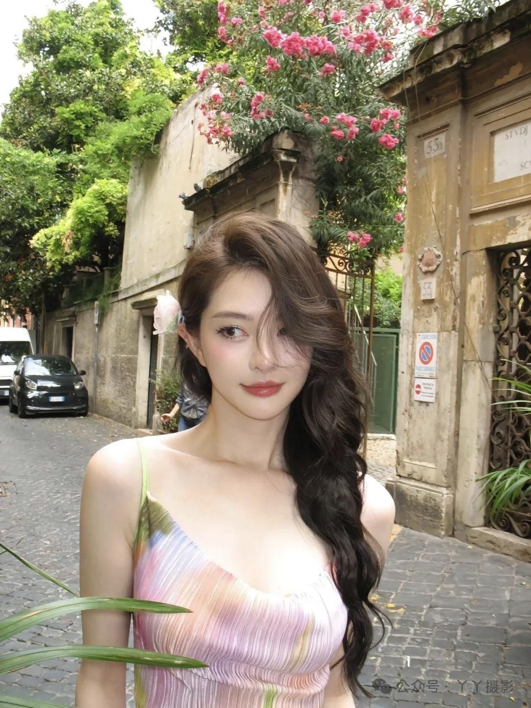 肤白貌美的178美女模特