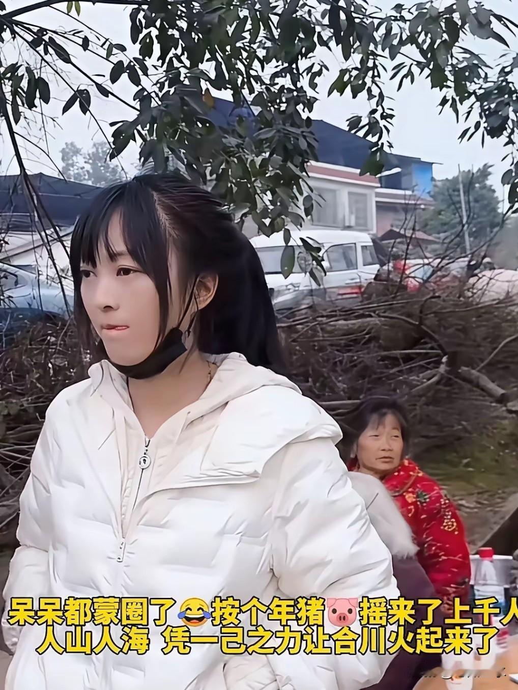 一边重庆网红呆呆杀猪出圈，另一边湖南的灿灿立刻跟上，直接要杀10头。5个群已满，