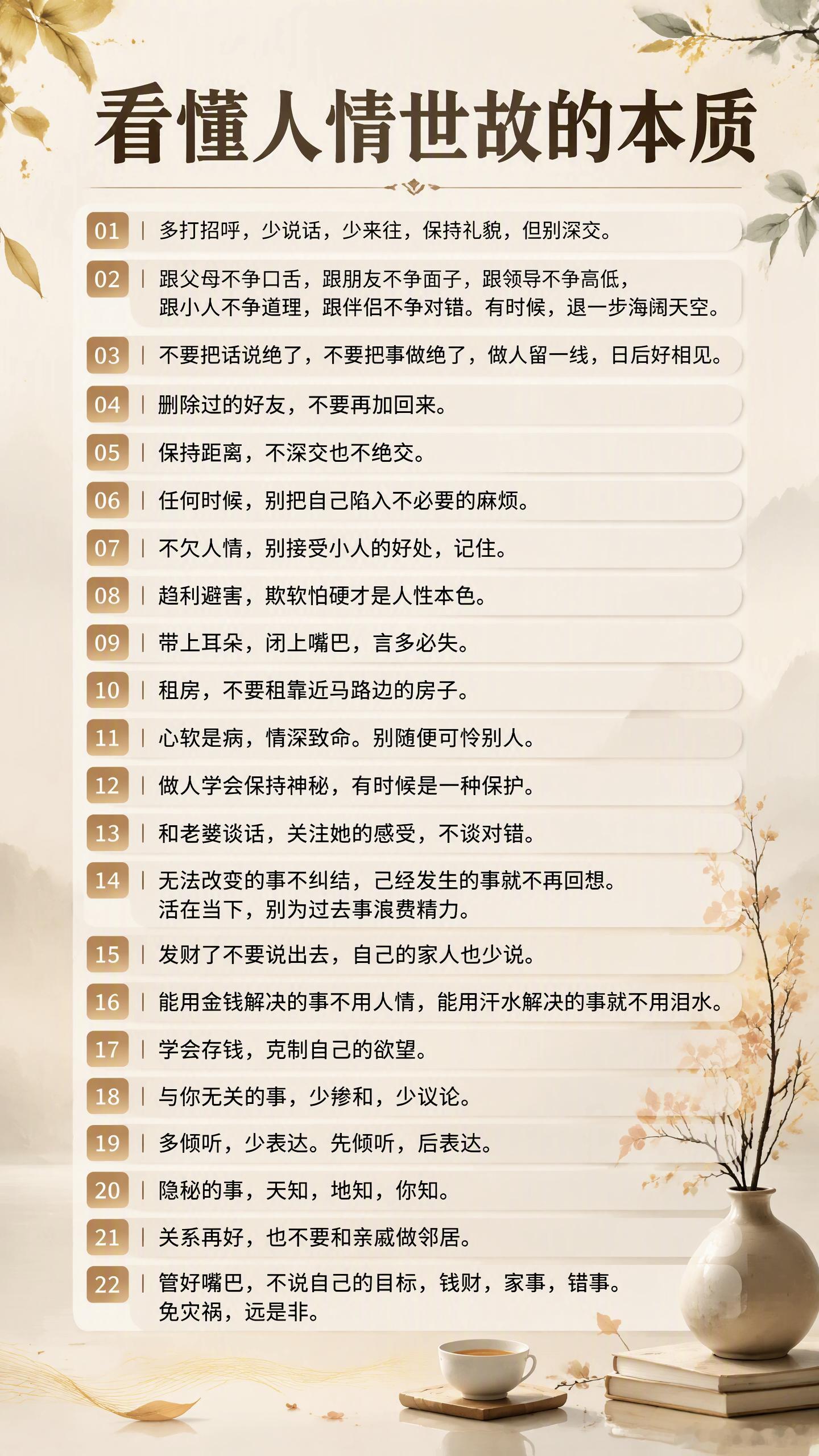 看懂人情世故，会让你的工作生活如鱼得水，事半功倍！职场生存法则​​​