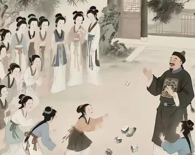 萨尔图·英翰在安徽巡抚任上时，府里养了不少年轻漂亮的丫鬟。合肥城里的百姓路过巡抚