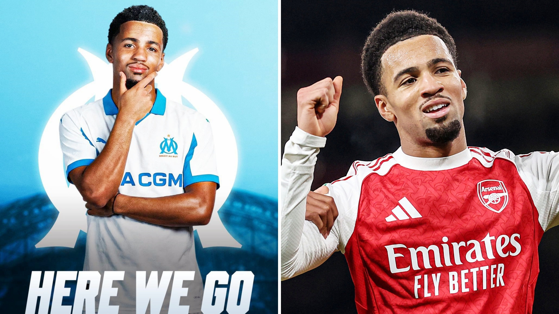 阿森纳小将恩瓦内里租借加盟马赛，租借费400万欧不含买断。恩瓦内里将在6月回归