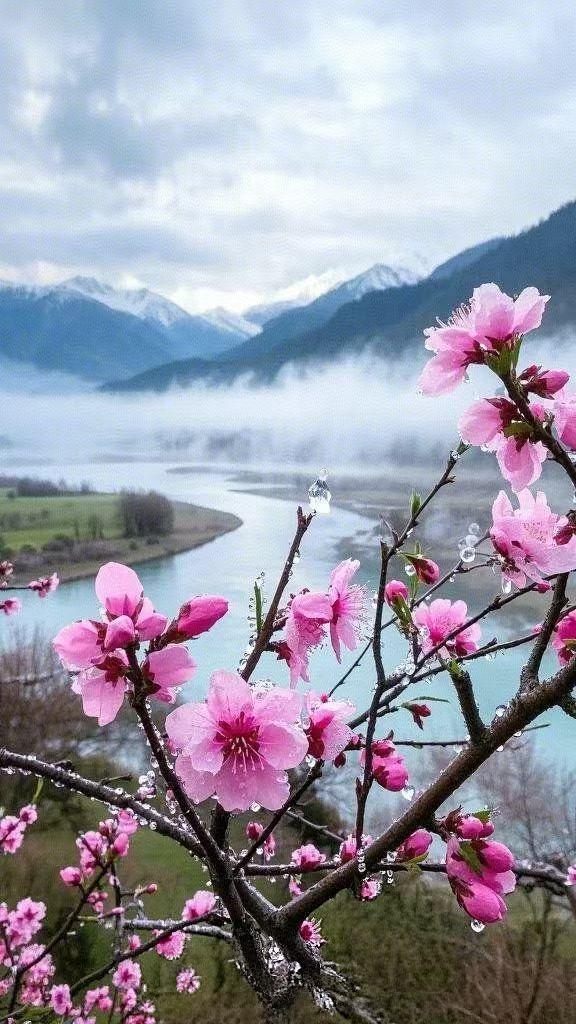 今年春天最想实现的心愿不要以为这是烟雨江南，这其实是塞外江南西藏林芝！