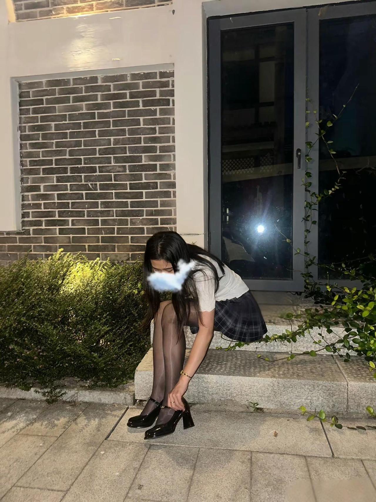 拍照姿势穿搭穿搭jk穿搭美女