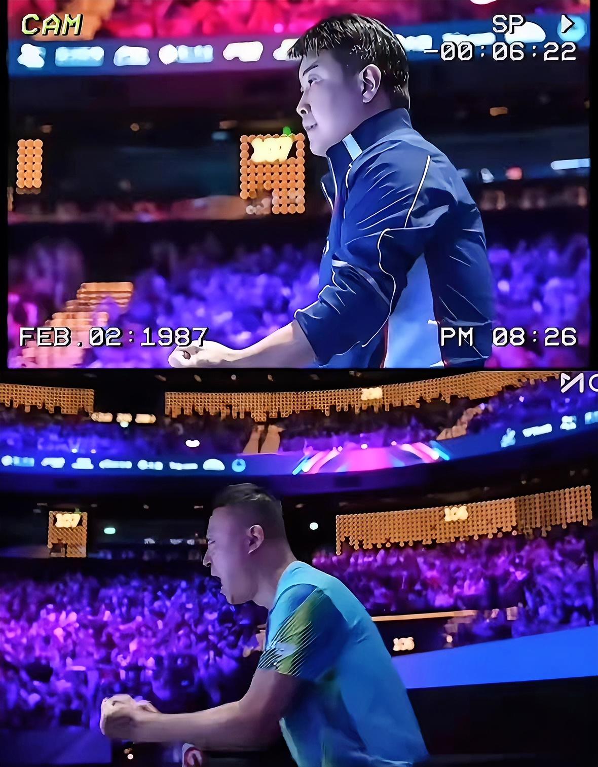 果然还是男人更懂体育！我问我老公，最新的乒乓球比赛中，你觉得谁会更紧张？