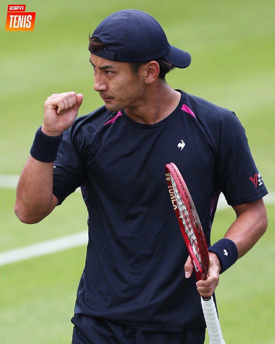 ATP250赛斯图加特站焦点战🔥日本选手岛袋翔以4-67-66-4淘汰克耶