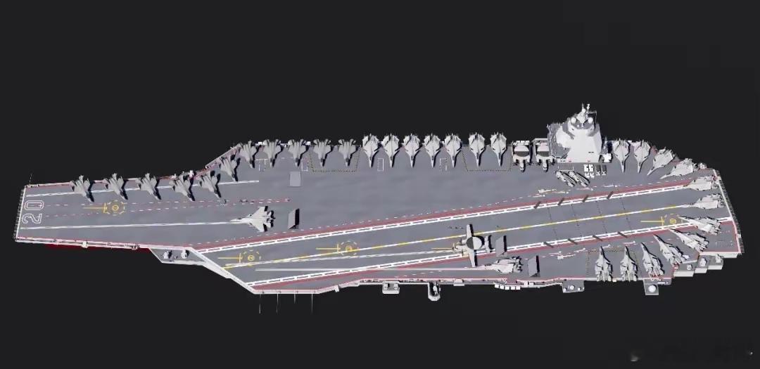  12万吨巨舰亮相！中国第四艘航母改写航母规则近日，中国第四艘航母的清晰卫星照片