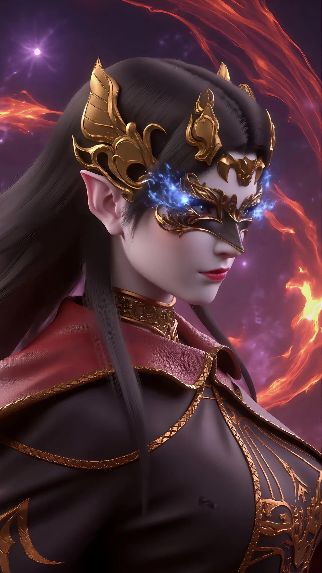 斗破苍穹美杜莎女王【精致美图】最近又开始再刷前面的内容，尚未成长起来的萧炎，