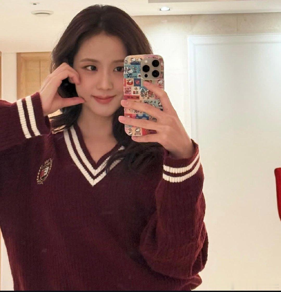 #kimjisoo##金智秀##jisoo#ig一些对镜自拍​