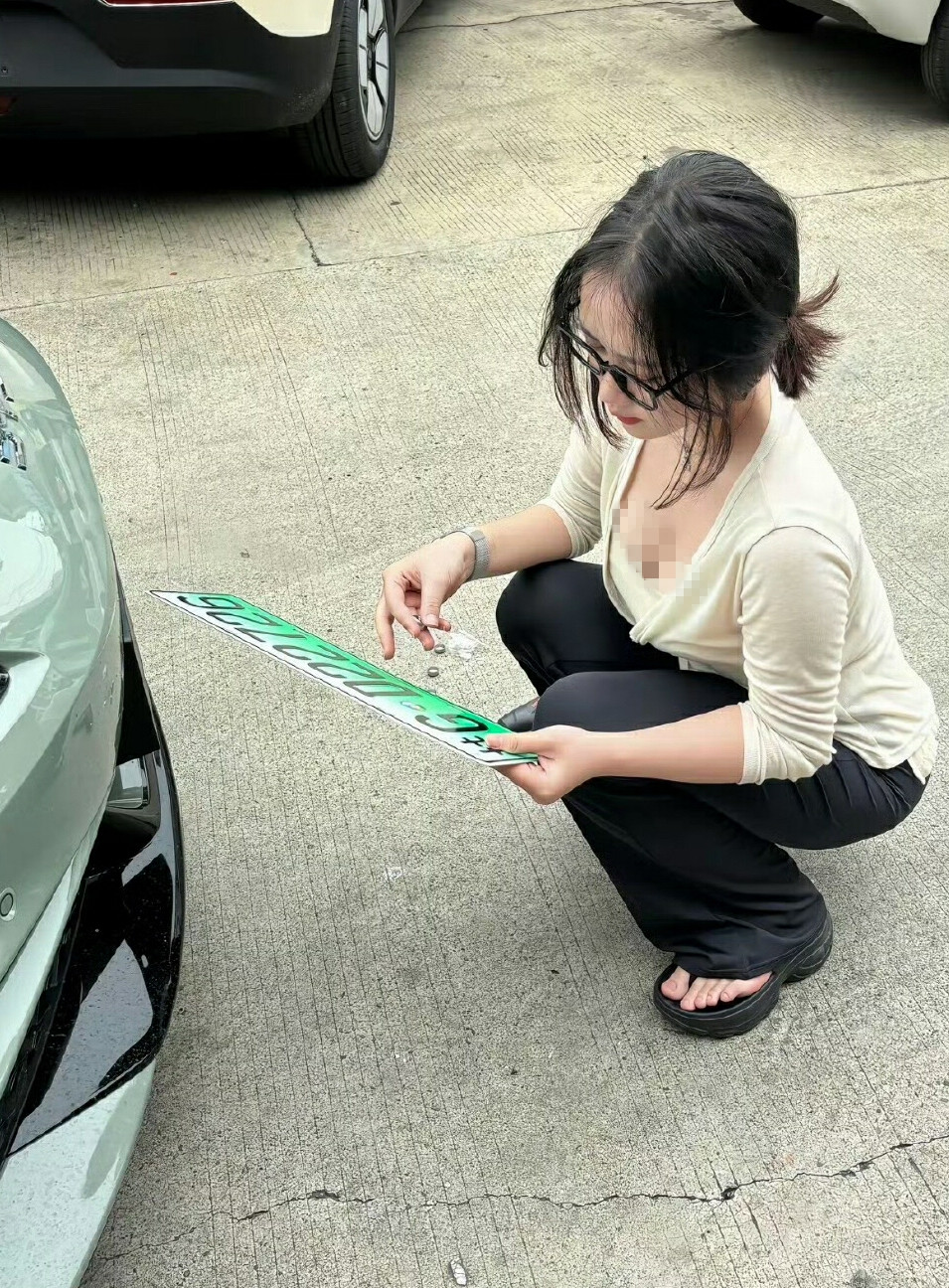 谁说绿牌不好看的