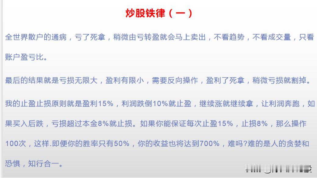 我2010年入市，炒股15年多，从当初2万元炒股入市，到现在职业炒股，花了100