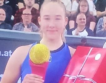 林茨站女单巅峰对决，安德列娃笑到了最后，夺得冠军！2026年4月