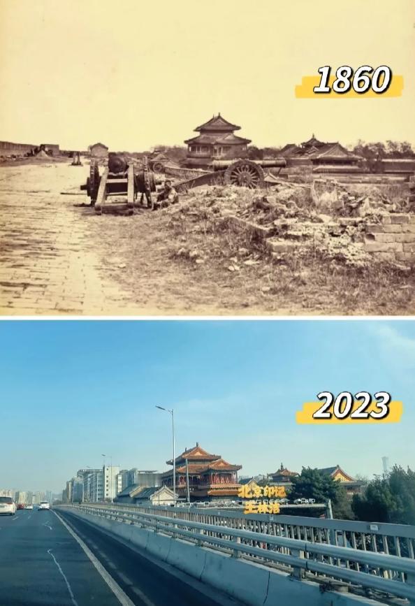 一百多年前的雍和宫网友表示：雍王府靠近北护城墙，墙北就是地坛，雍正剑