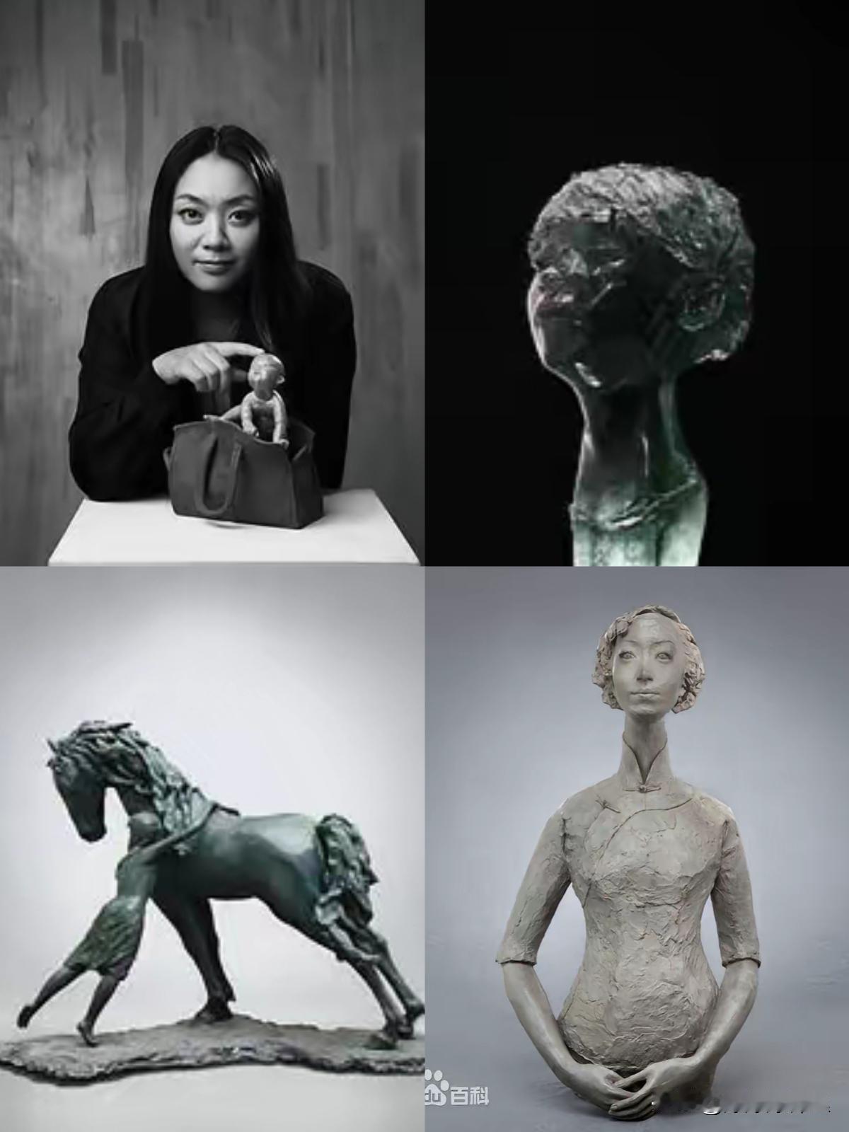 真是不得不服这老田家的基因。刚看到他女儿田禾的作品，天津美院科班出身，那一股