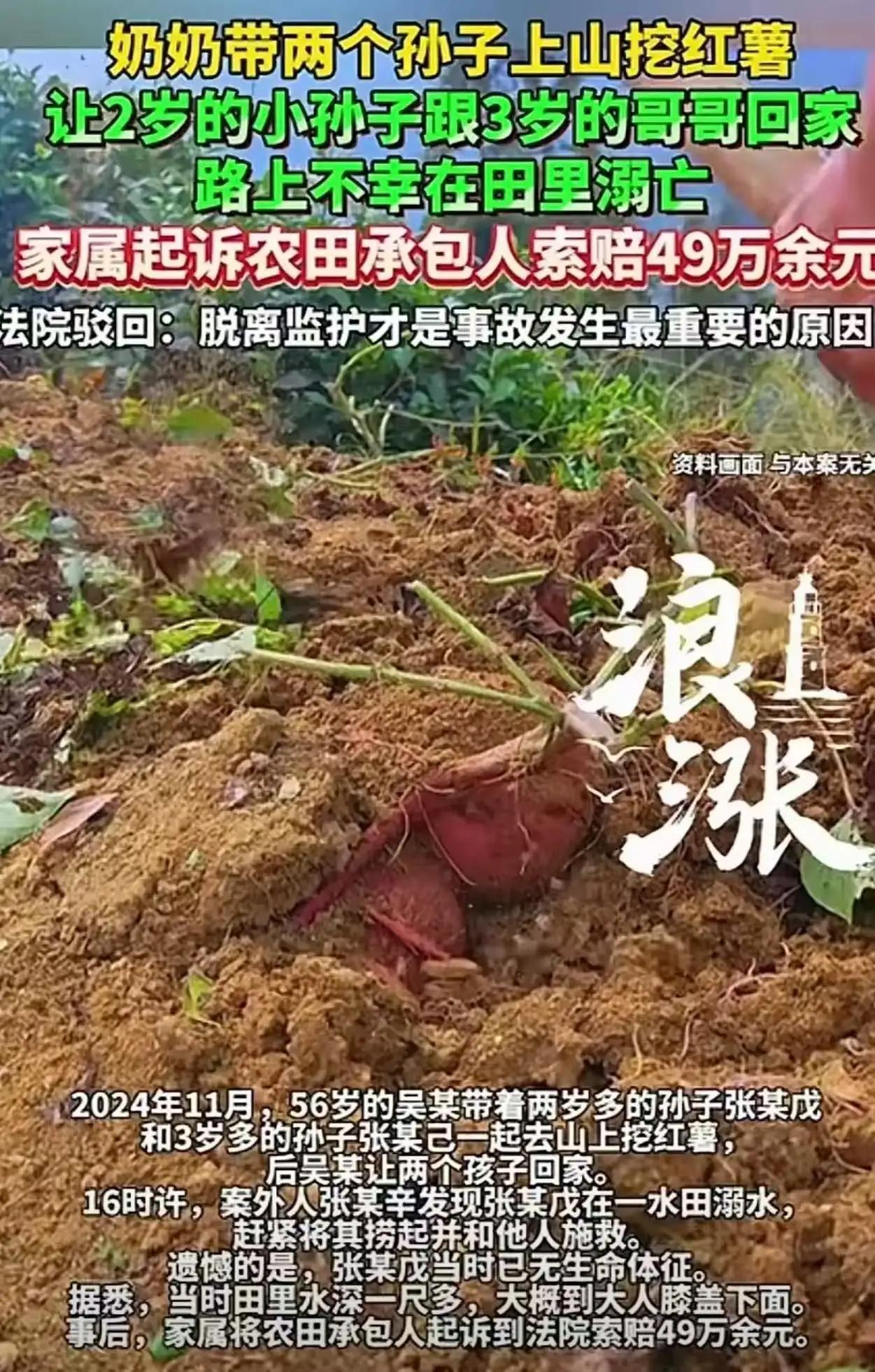 “讹人讹地讹空气！”孙子溺亡索赔49万，法院一句话打脸：别把失职当正义“讹