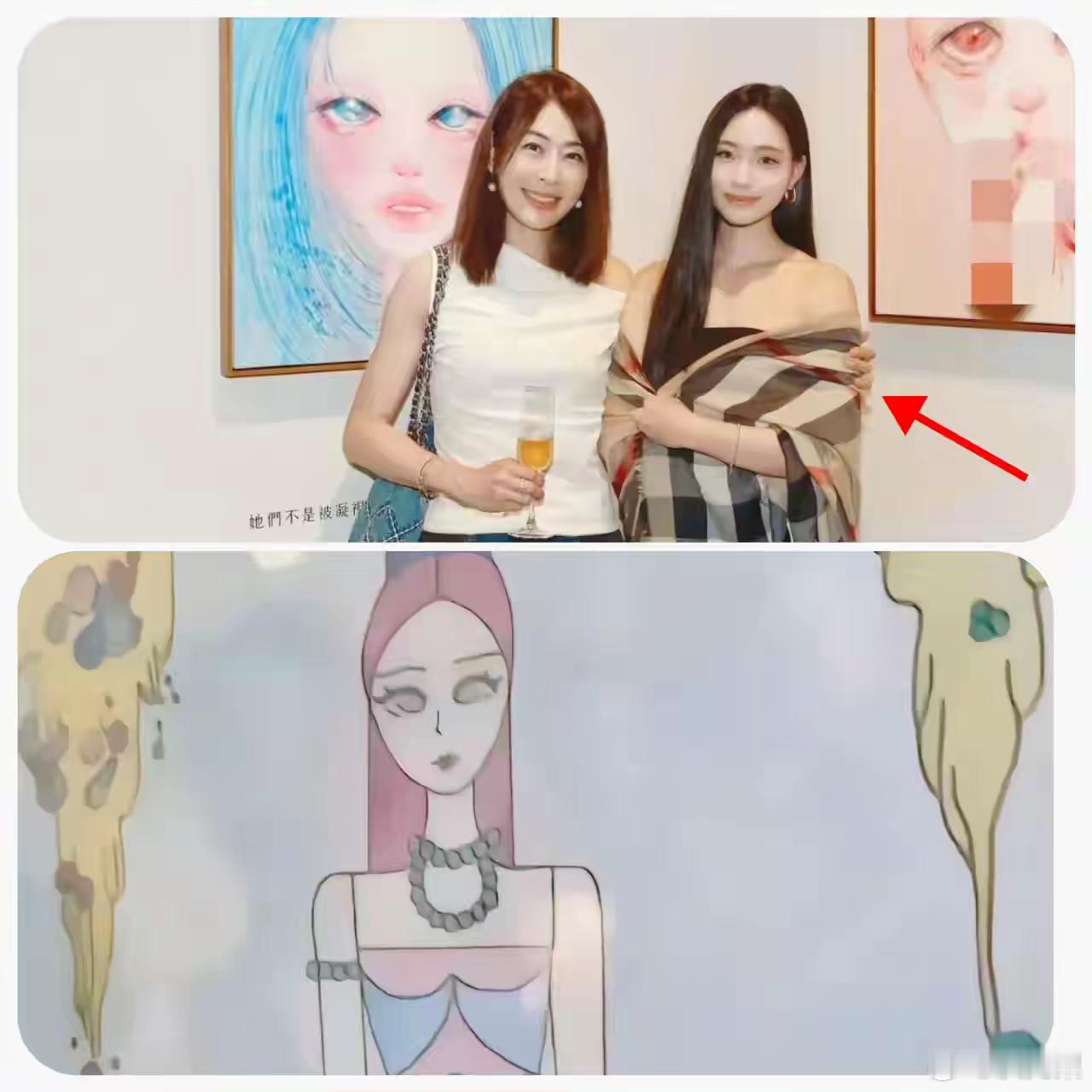 一觉醒来，去小S女儿画展的大明星们，“集体”沉默了！小S女儿画展那事儿，太有看头