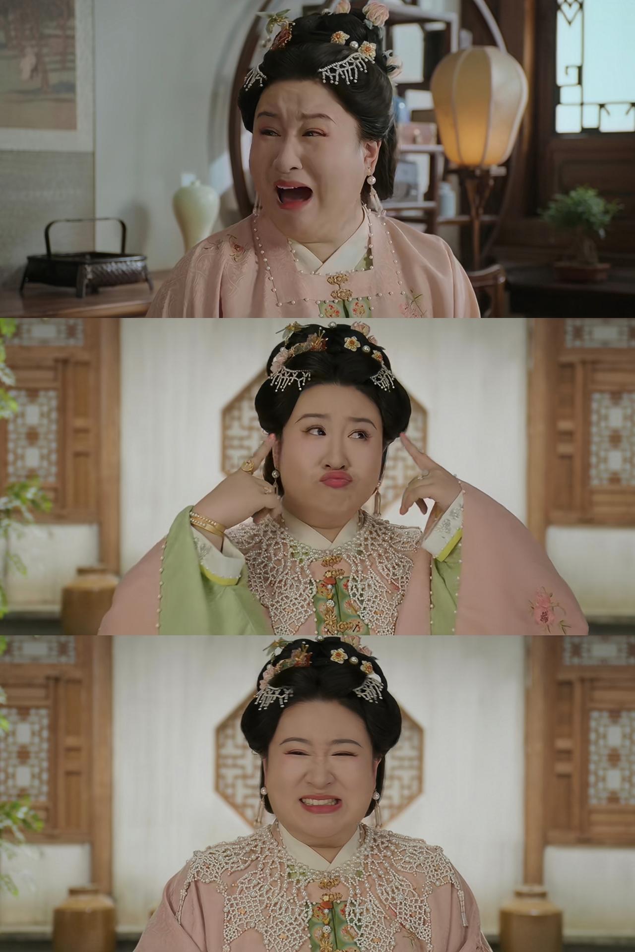 看了几集《芬芳喜事》，对锤娜丽莎的表演感到失望。不是她演的不搞笑不滑稽，而是