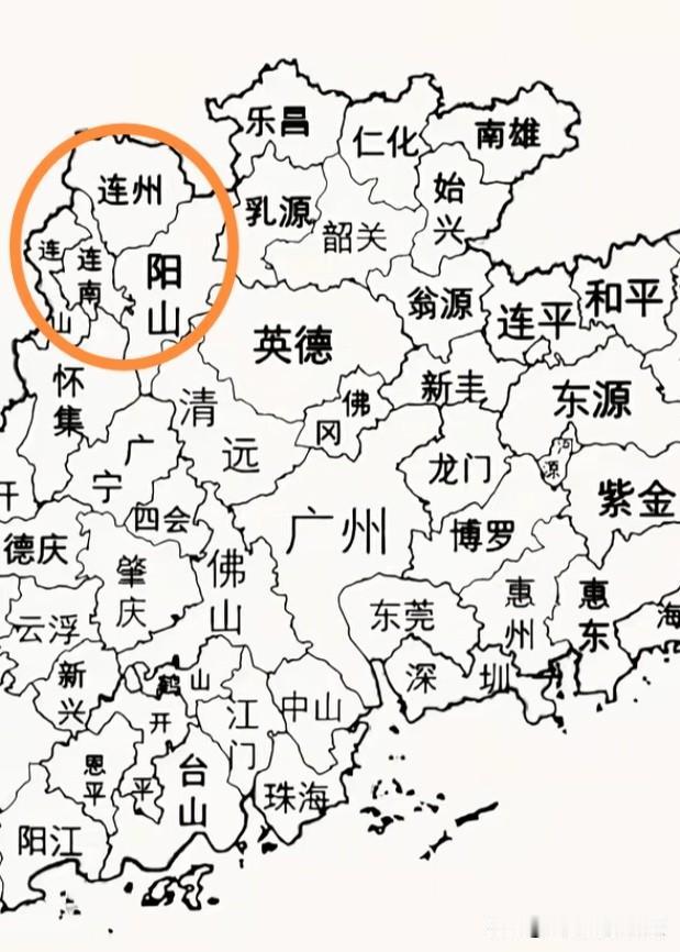 清远的“三连一阳”为何发展滞后？广清永高铁可以破局吗？看看地理位置便可知晓。