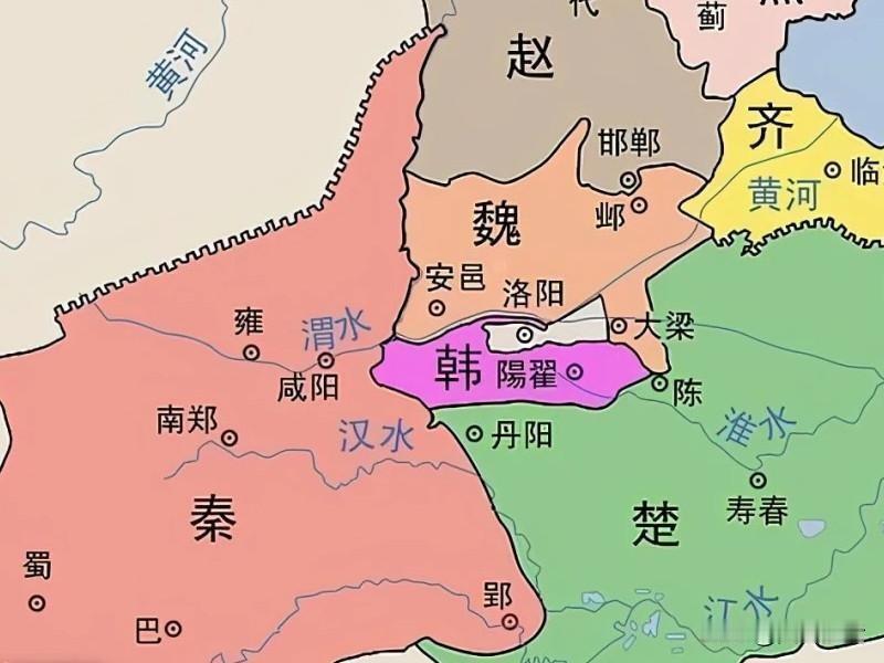 秦国灭六国顺序战国后期，秦国不断向外扩张。此时六国中，唯有赵国敢于抗衡。公