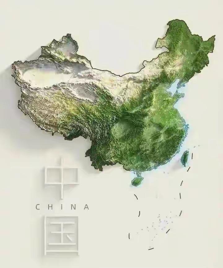 这张中国地图价值连城啊！从中能清晰看到新疆的北疆和南疆是怎么分界的，北疆的准格尔