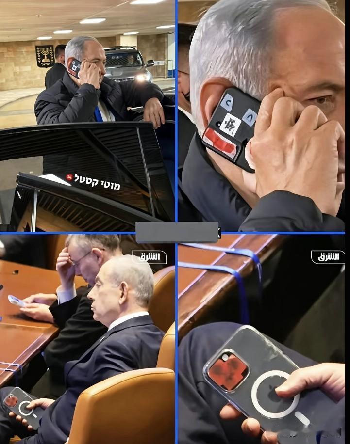 刷到了一张照片，让人不得不感叹，以色列总理，这个岗位也不容易……从图片上