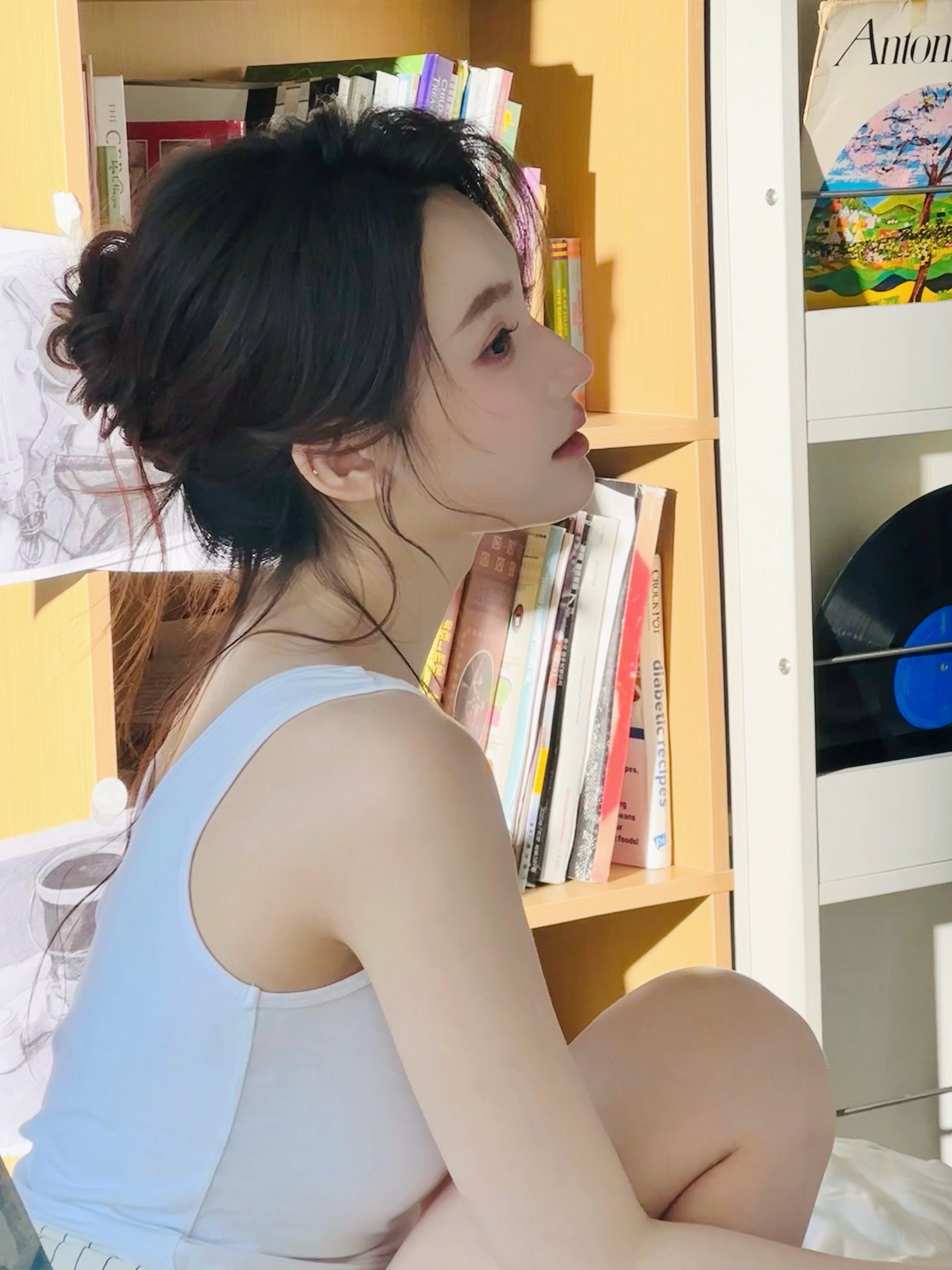 让色彩接住所有细碎情绪🎨天航工作室韩系少女写真画室live花絮