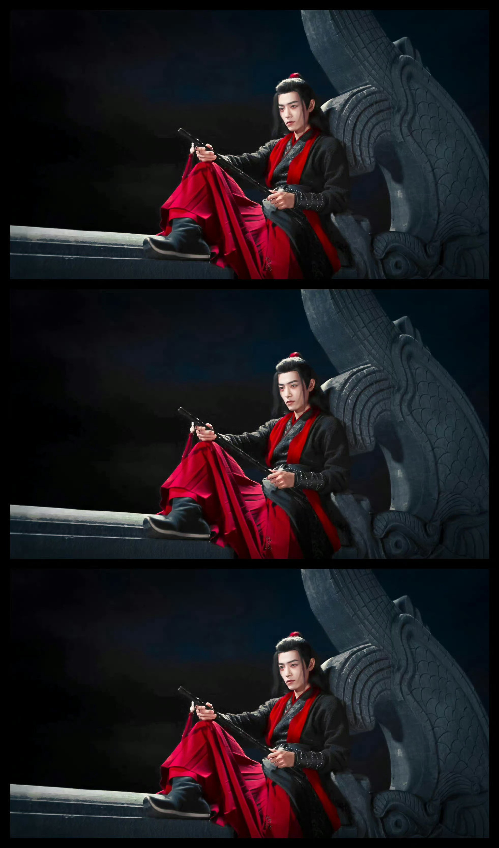 ♡⃝𝒍𝒐𝒗𝒆ʚɞ☽⋆❥»»肖战老祖羡！霸气十足，超帅的！肖战