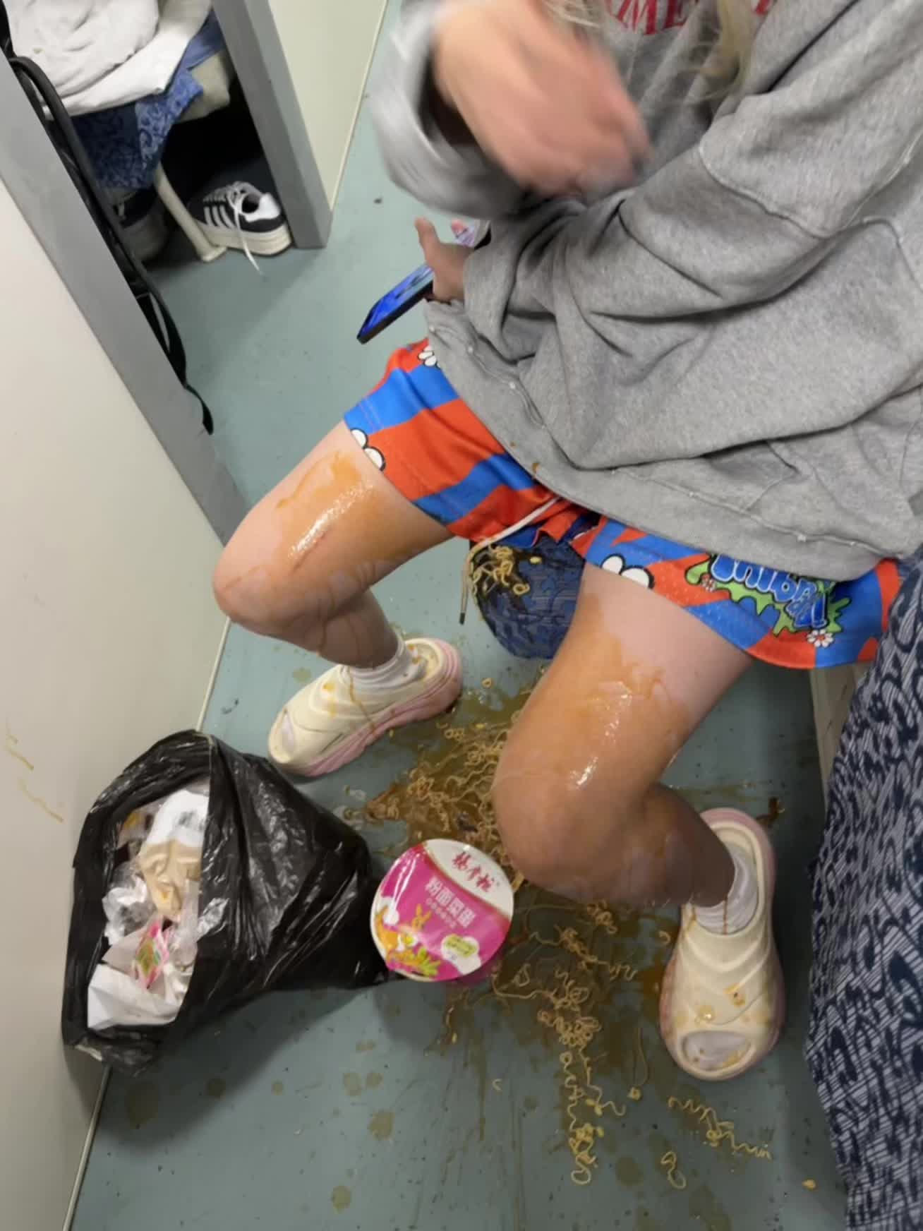 人无语的时候真的会笑