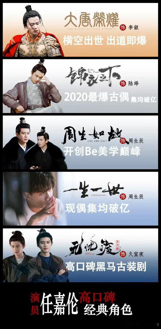 任嘉伦零预热空降开播，前期几乎没有宣发加持，低开高走靠角色与剧情自来水突围。双平