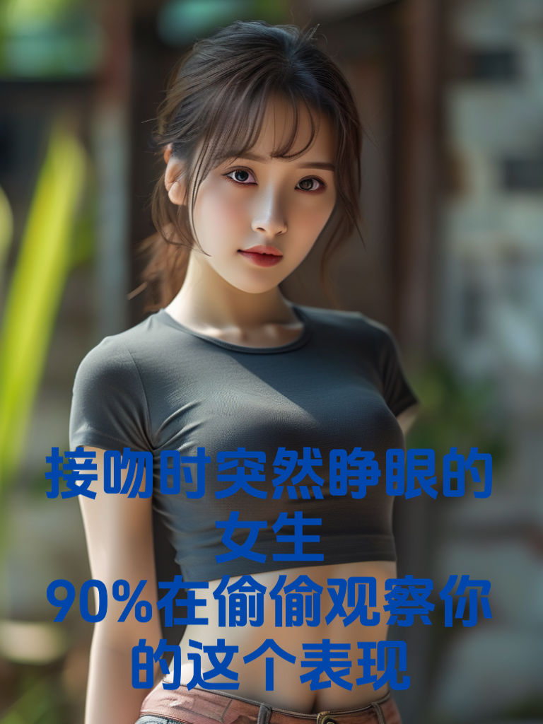 接吻时突然睁眼的女生，90%在偷偷观察你的这个表现
