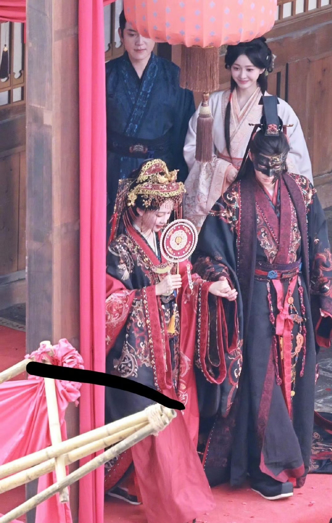 王鹤棣孟子义将门独后大婚路透，睿王正式来接亲啦，沈妙的华服也美的不像话
