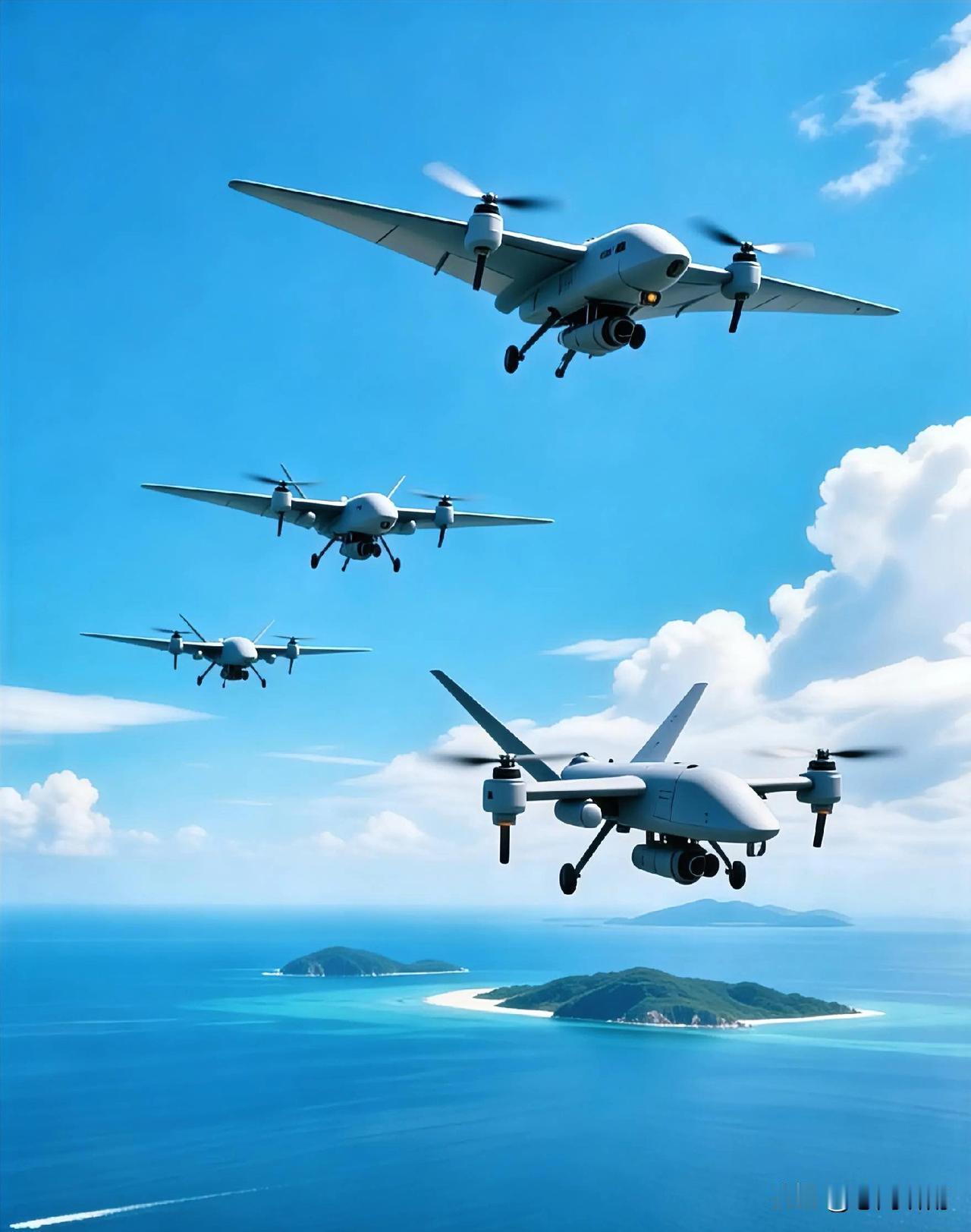 硬核！南沙上空无人机编队巡航，中国军方亮明态度：主权寸土不让2026年1月