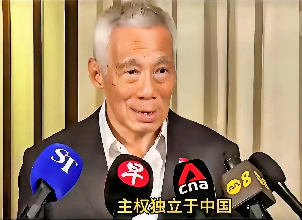 李显龙访华后表示：“我们是主权独立的国家，主权不依附于任何国家，包括中国。我们作