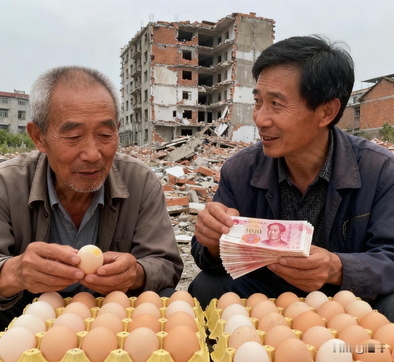 亲舅舅用一箱土鸡蛋，换走了我爸80万的拆迁款我舅，我妈最亲的弟弟，提着老家最