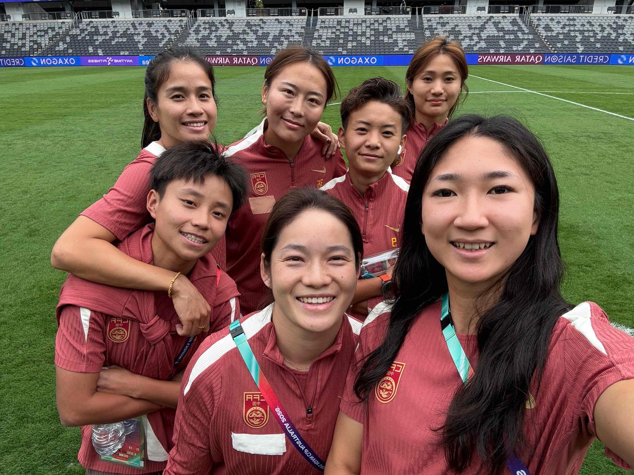 王霜喊话了，请诸网友去看中国女足的比赛！今天下午16:00，中国女足在202