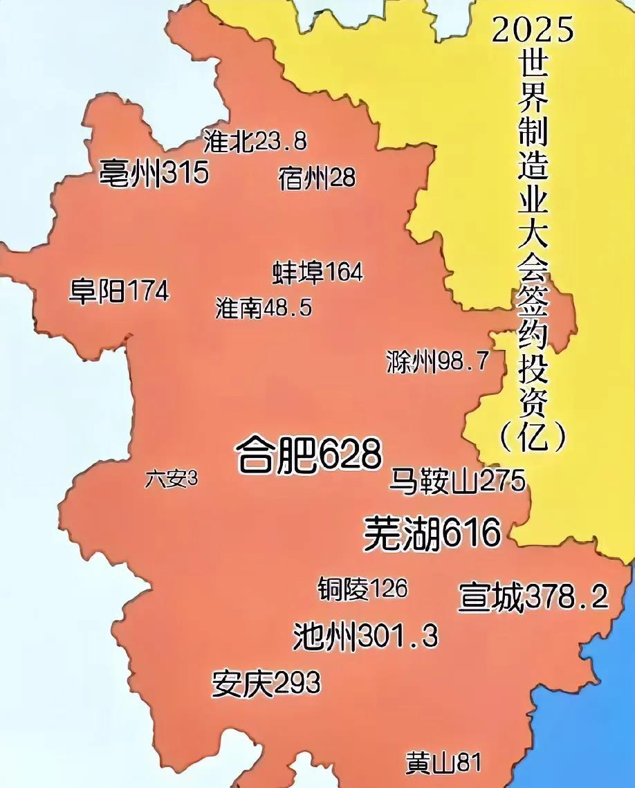 安徽这制造业大会，有点意思！世界制造业大会上，合肥、芜湖俩“尖子生”相当惹眼