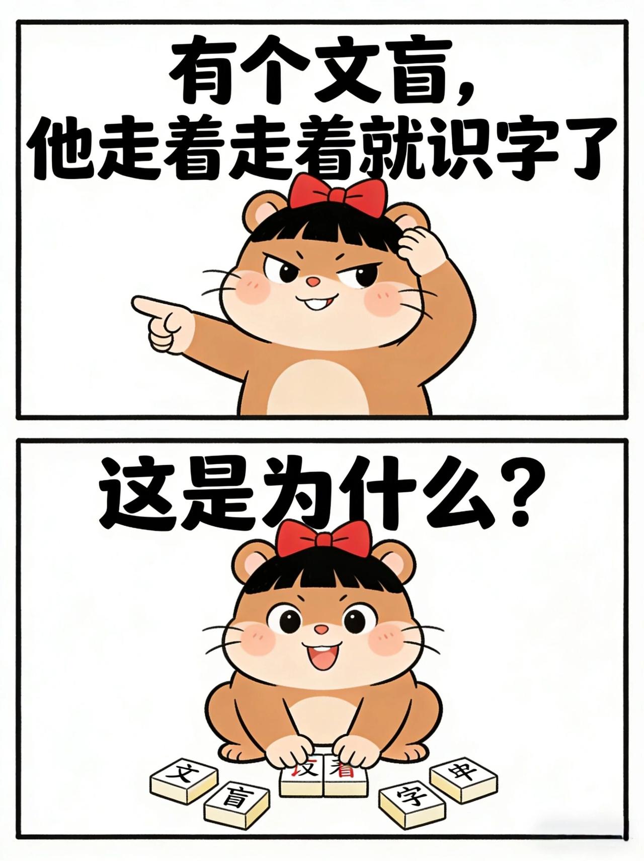 我以为是努力学习，结果答案一出，直接被这谐音梗整笑了🔥