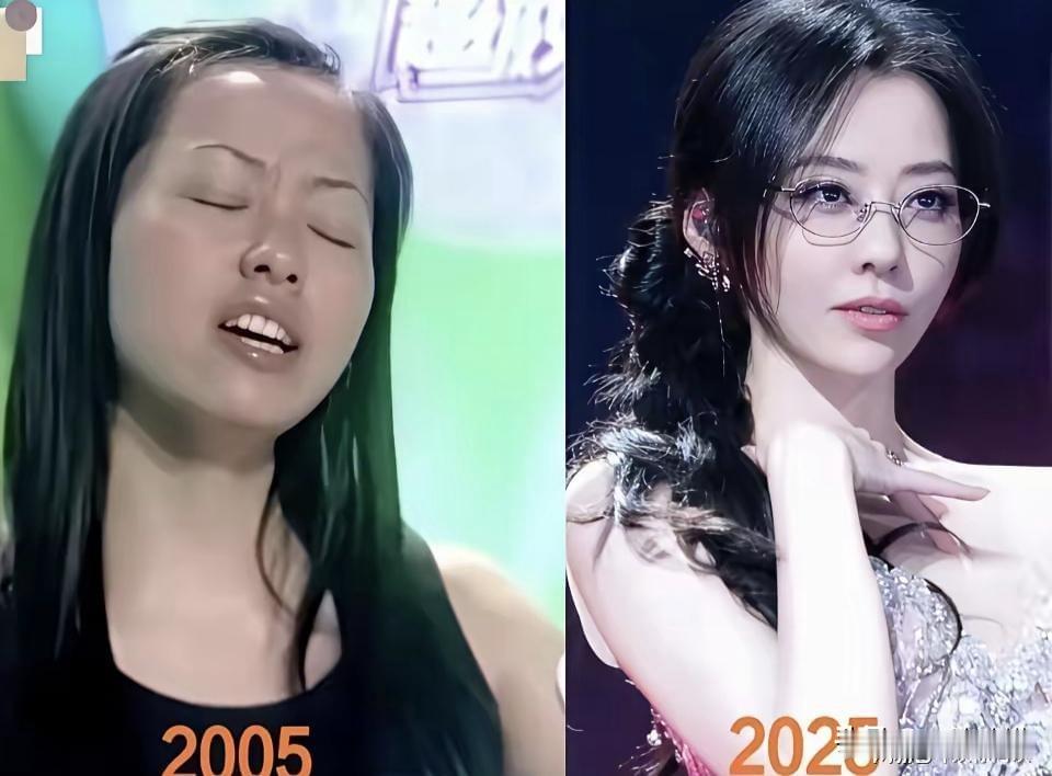 40岁状态封神，张靓颖的美全是拼出来的最近刷到2005超女时期和当下张靓颖的同框对比，一堆人喊着女人