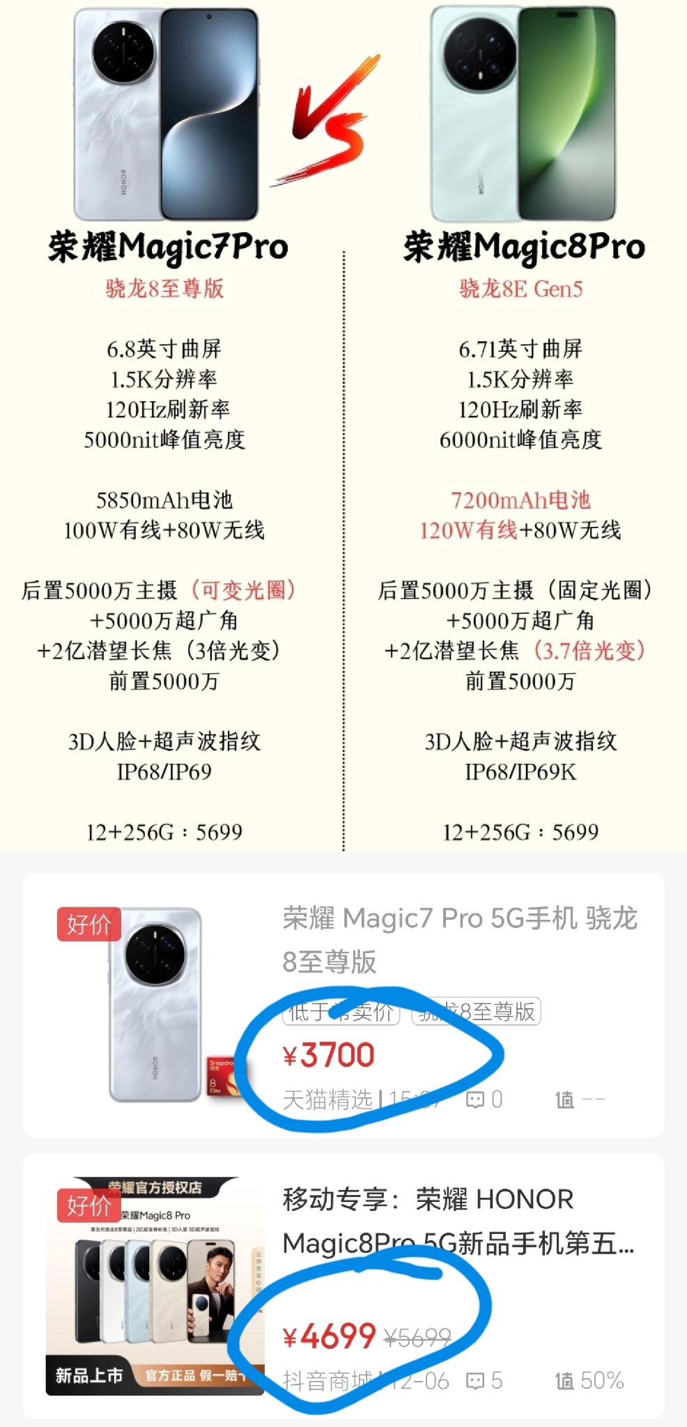 太难了[捂脸哭]荣耀新老旗舰真是给消费者出了个大难题，那该如何选择才少后悔？从我