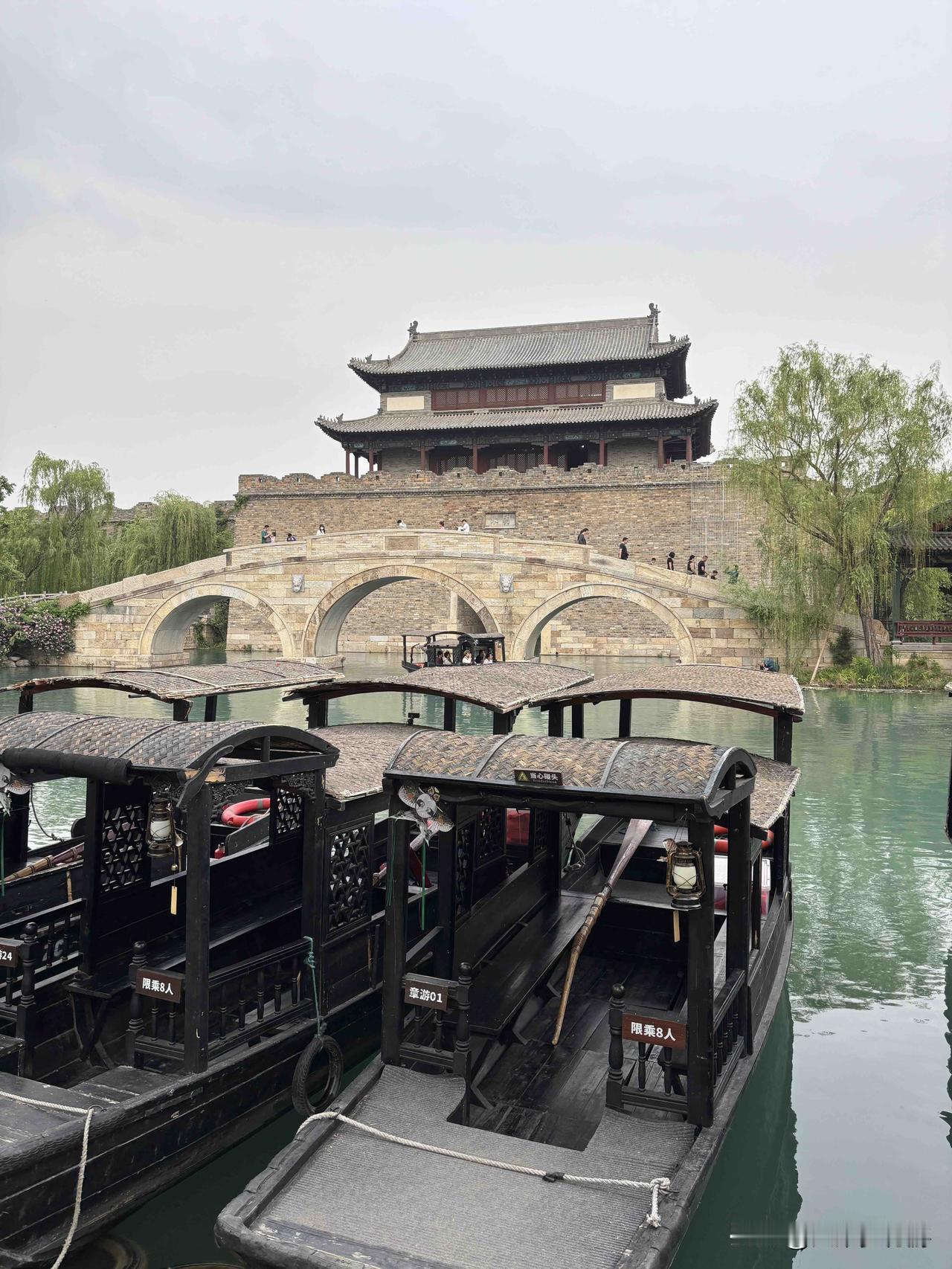 五一来明水古城，那早酒集的烟火气绝了！这里虽不在江南，却是北方的小江南，青砖