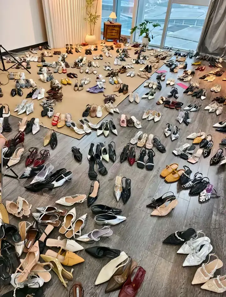 看着这些鞋子有点眼晕吧