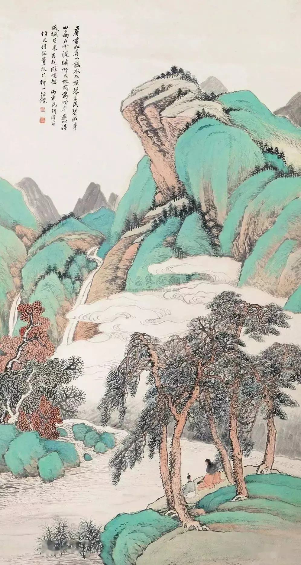 汪琨（1877-1946），字仲山，江西婺源人，居上海，为近代海派重要画家之一。