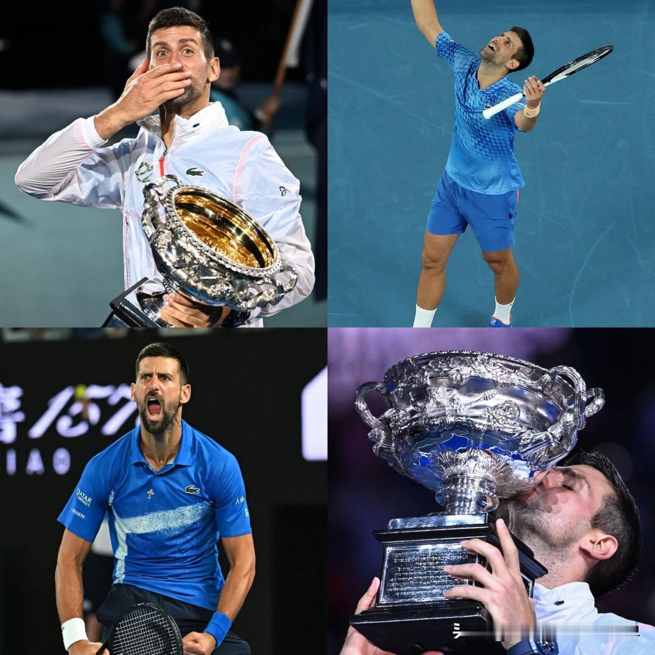 澳网公开赛时代最成功的男单选手：1、🇷🇸诺瓦克·德约科维奇：10次决赛1