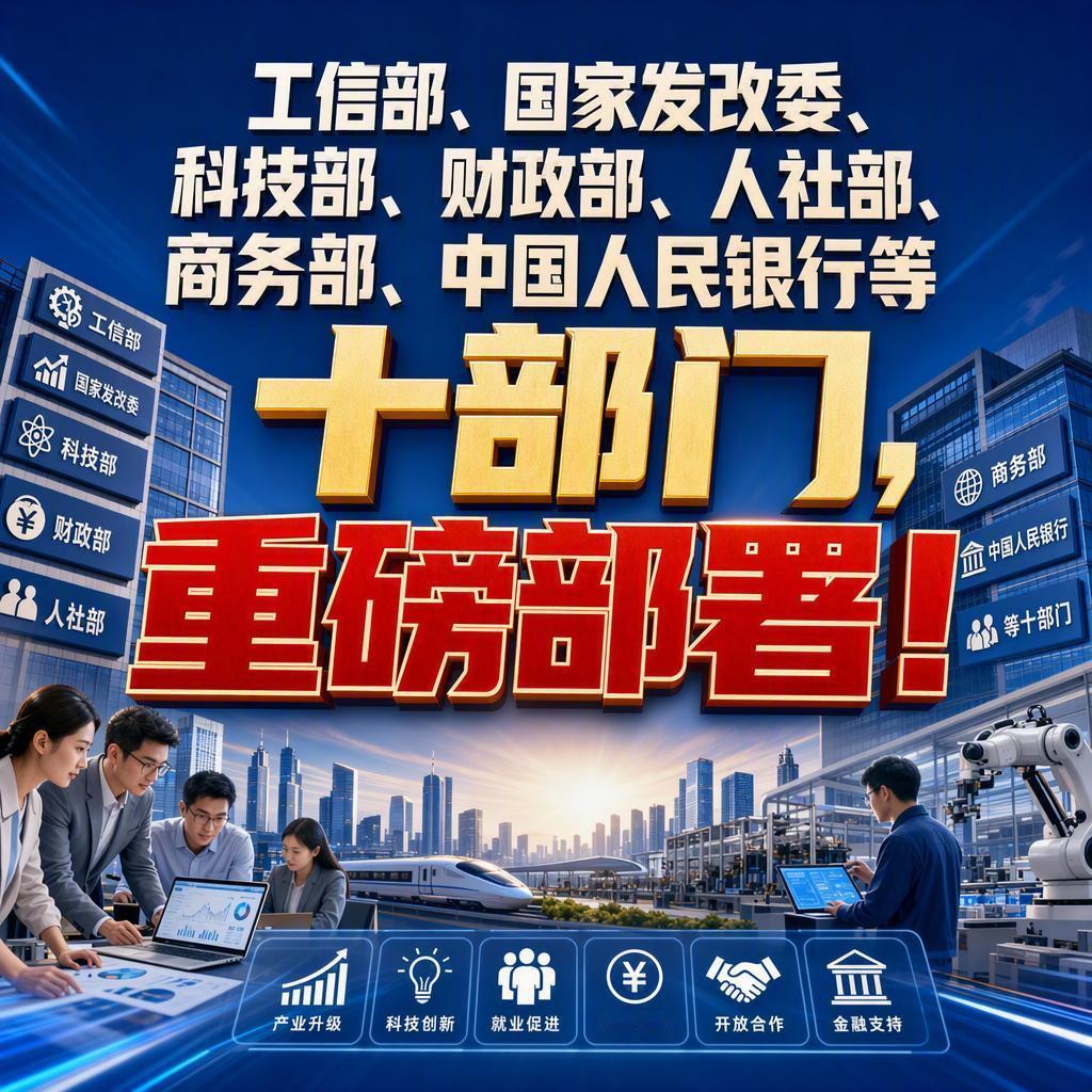 十部门联手，一份专为中小企业量身定制的“十五五”规划，落地了。工信部会同国家发
