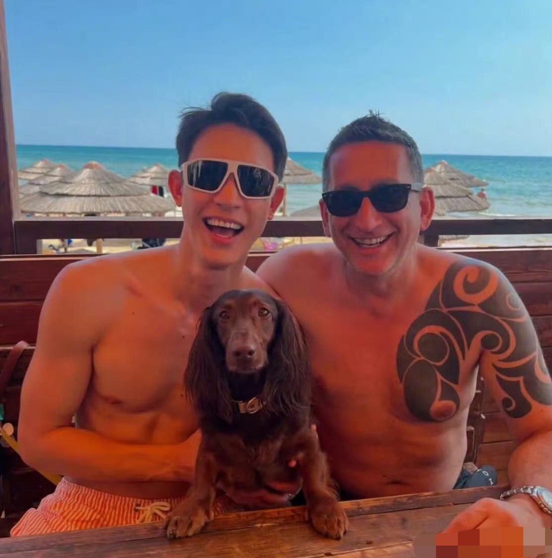 泰国一偶像男明星嫁给意大利富商，富商50岁，男明星20多岁，是泰国知名的娱乐圈人